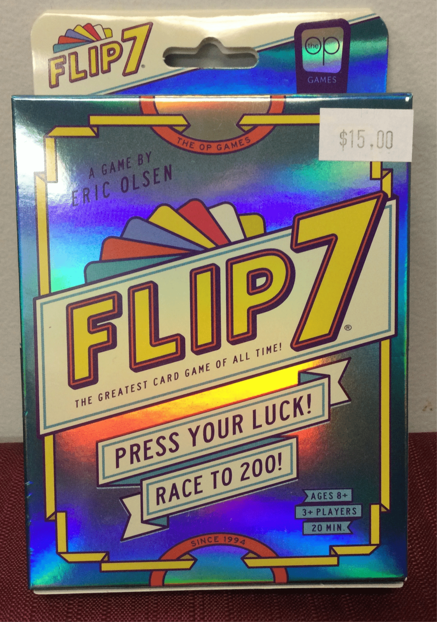 Flip 7 ( hanger ) - WiredVillage Games - WiredVillage Games